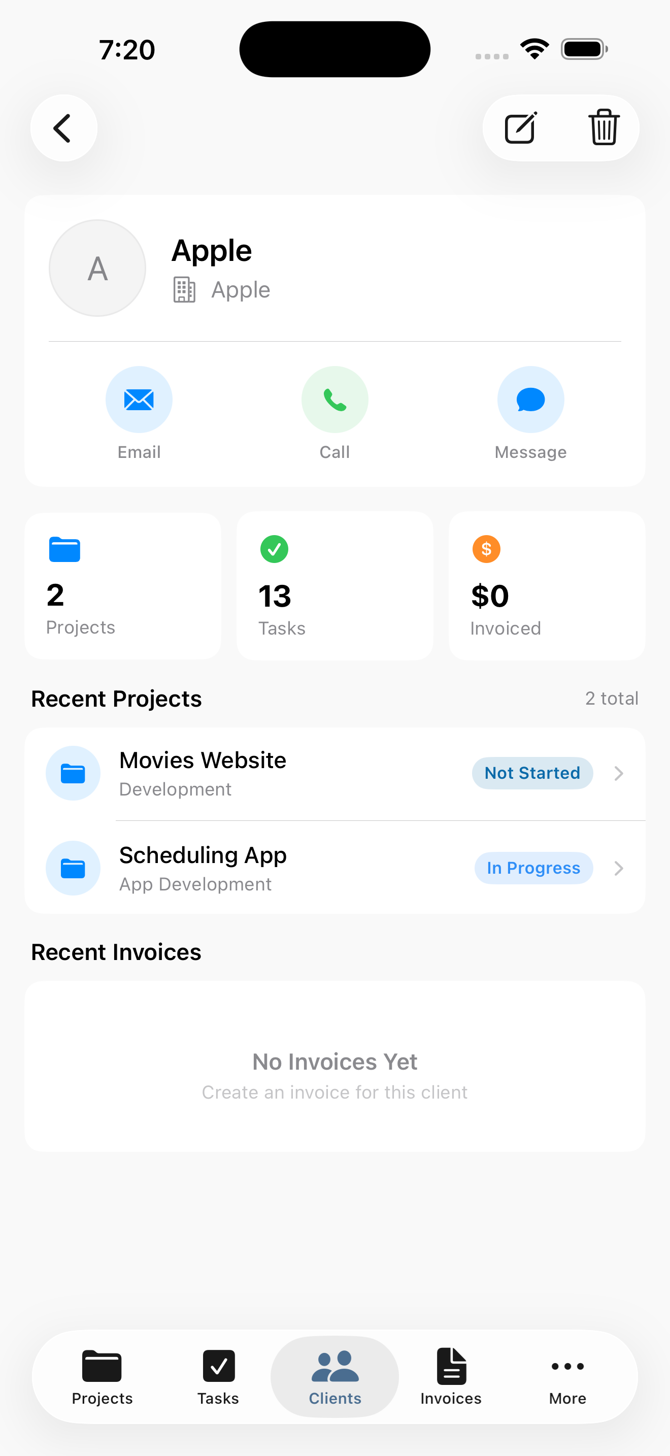 Kwilio Projects screenshot 5