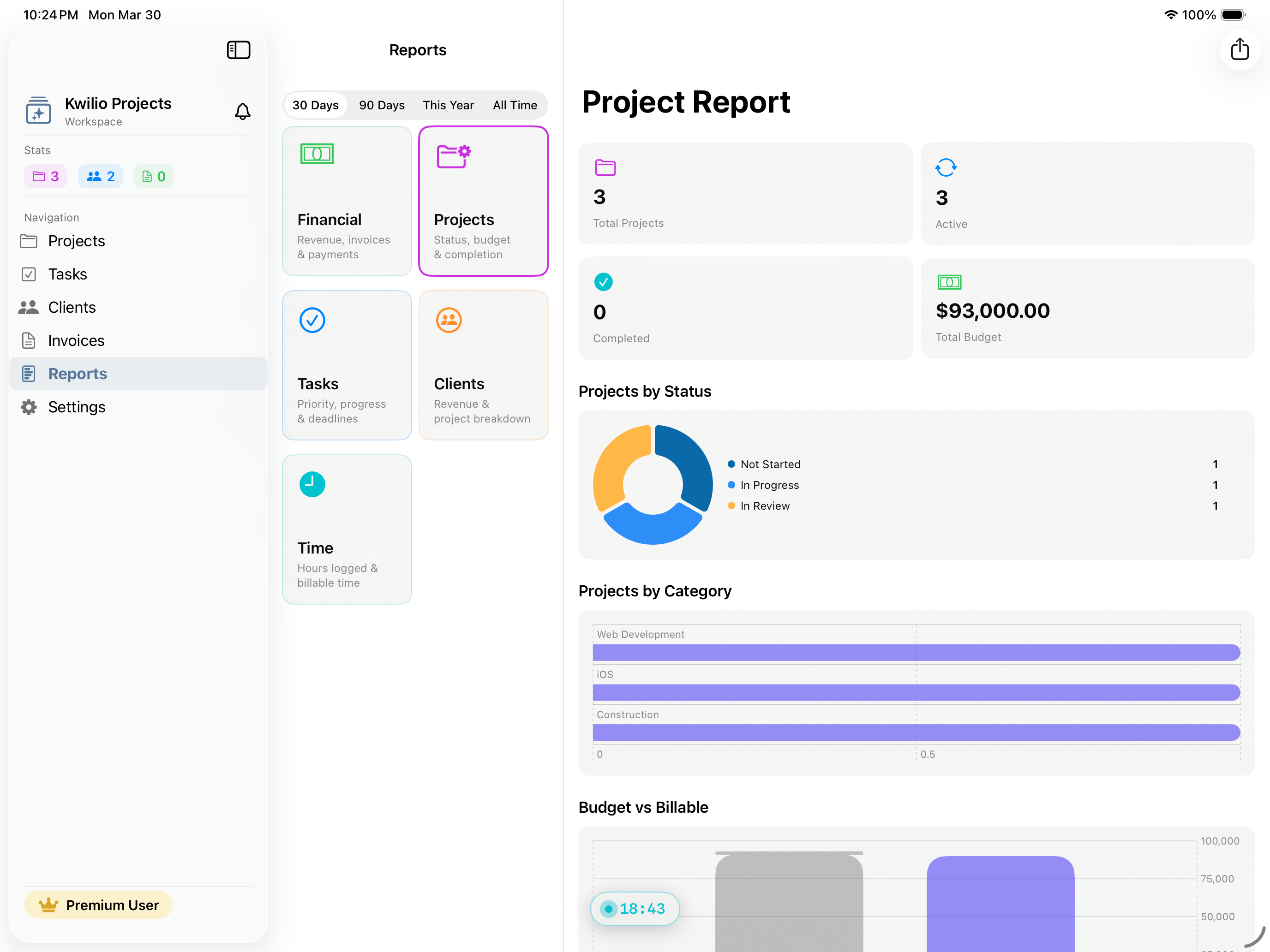 Kwilio Projects screenshot 6