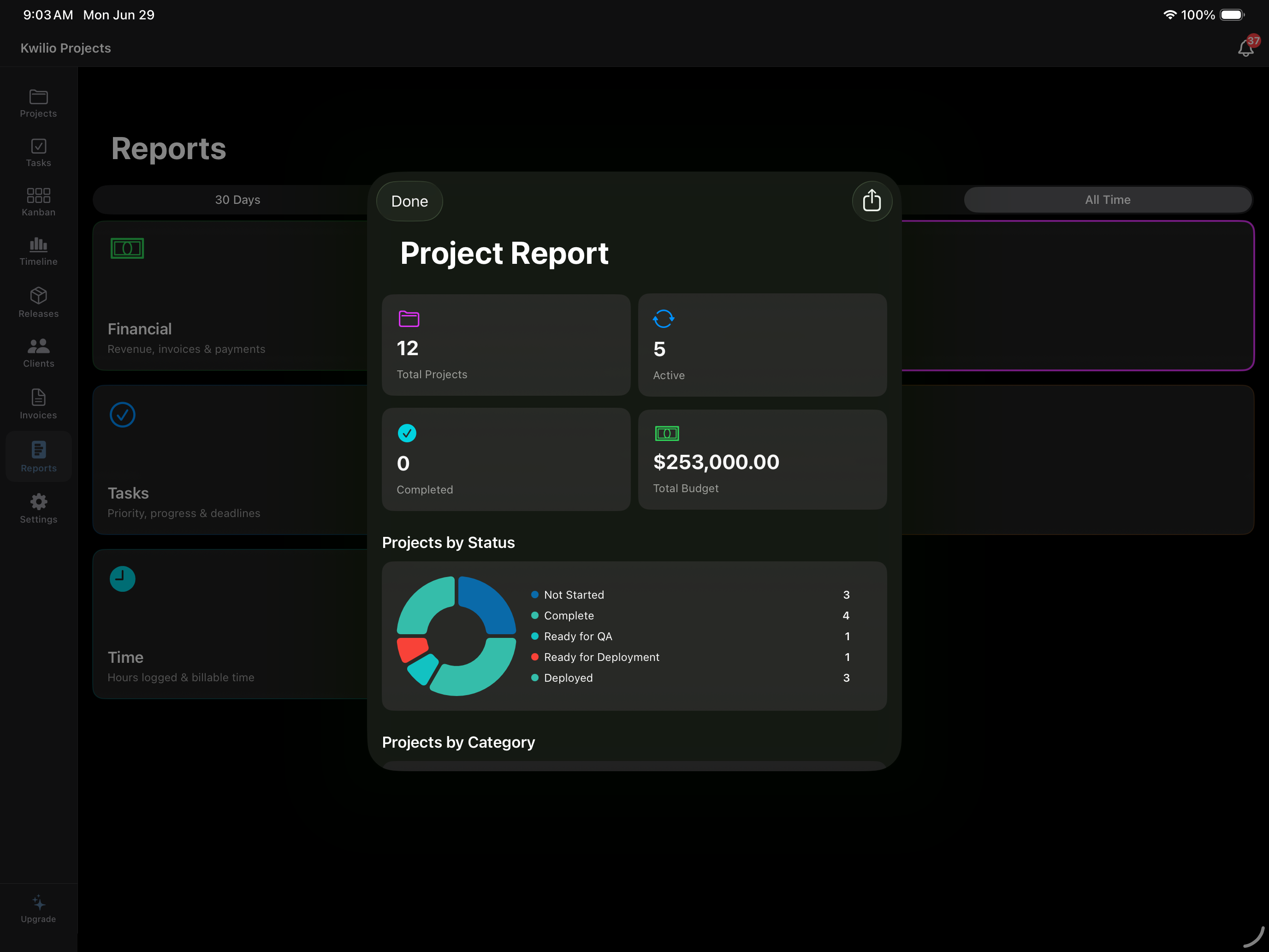 Kwilio Projects screenshot 7