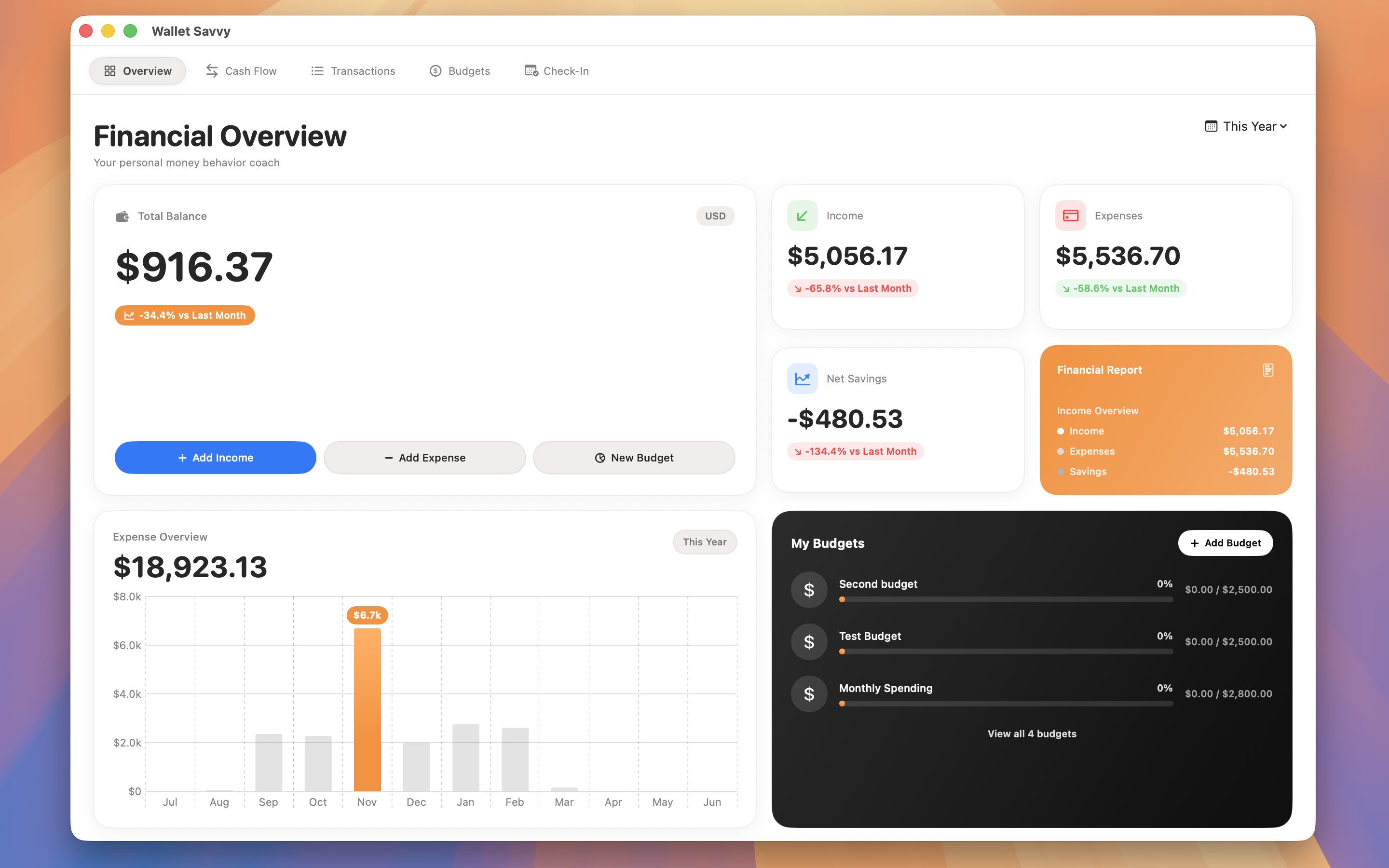Wallet Savvy screenshot 1