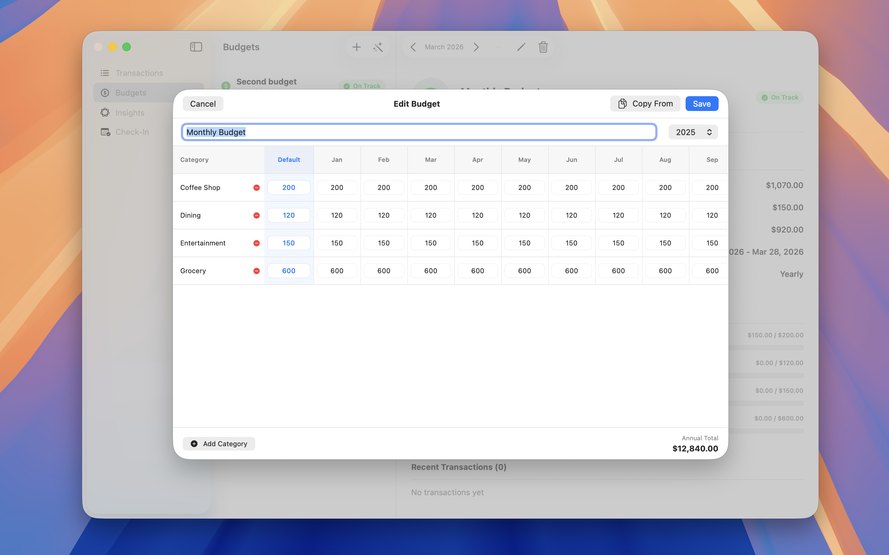 Wallet Savvy screenshot 2