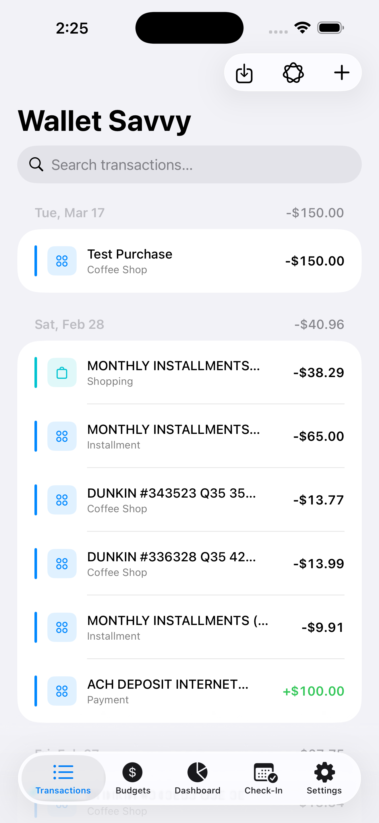Wallet Savvy screenshot 4